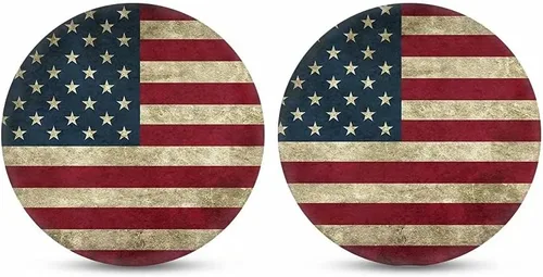 Vista 42 de AFPANQZ 250 Years Print Car Coasters for Cup Holders Absorbent Car Accessories 2.8" Car Cup Holder for Women 2 Pack