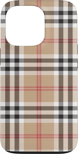 Vista 10 de Funda de franela a cuadros para iPhone 17