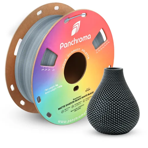 Vista 92 de Polymaker Panchroma - Filamento PLA mate de 0.07 in, 2.2 lbs, madera de Madera mate de doble degradado