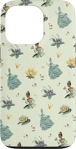 Vista 10 de iPhone 16 Disney Princess Tiana La Princesa y la Rana Print Case