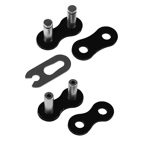 Vista 5 de Caltric Cadena de transmisión negra compatible con Yamaha Fz07 2015 2016 2017