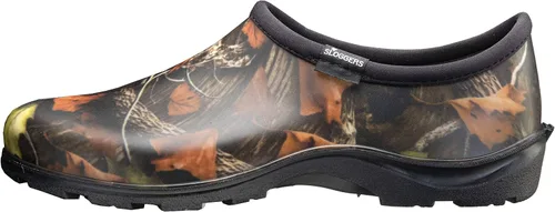 Vista 2 de Sloggers Zapatos de jardín impermeables para hombres Zuecos de lluvia y jardín sin cordones para exteriores con plantilla de soporte de comodidad