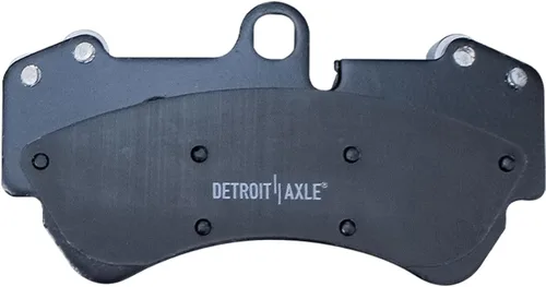 Vista 6 de Detroit Axle - Pastillas de Freno Delantero para 04-08 13 VW Touareg, 03-10 Porsche Cayenne, Pastillas de Freno Cerámica 2004 2005 2006 2007 2008