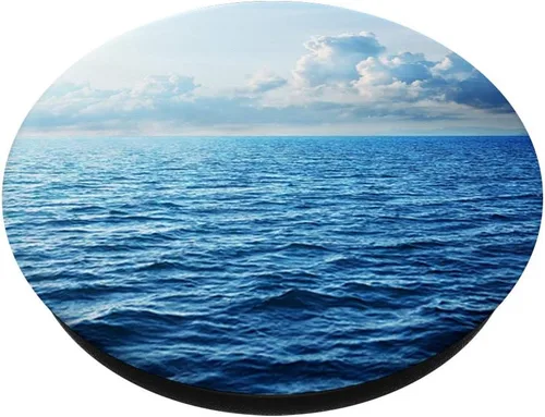 Vista 2 de Sky Sea Ocean Freedom Clouds Sun Sundown Sunset Sunrise Mood - PopSockets Grip and Stand for Phones and Tablets