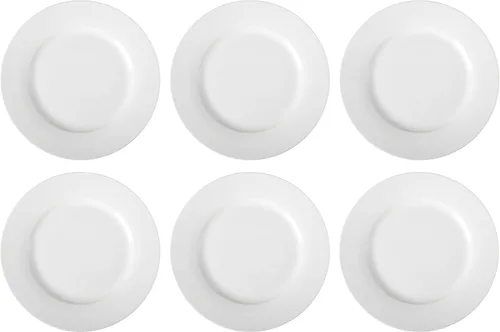 Vista 3 de AmazonBasics – Juego de 6 platos planos
