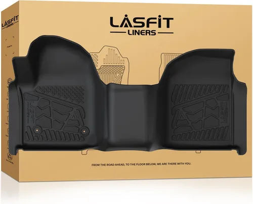 Vista 10 de LASFIT - Tapete de carga 3D para maletero de Volkswagen VW2018-2024 (ajuste 5 asientos), protección para todo tipo de clima, tapete de TPE de alta