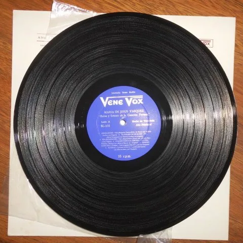 Vista 3 de Maria De Jesus Vasquez / Reina Y Señora De La Cancion Peruana (Vene Vox / Vinyl)