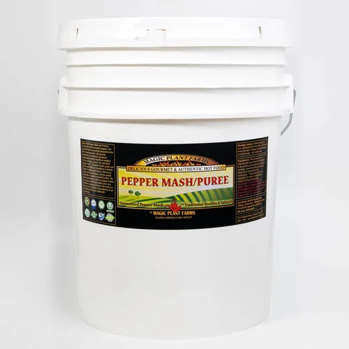 Vista 9 de Magic Plant - Puré de pimienta Red Carolina Reaper - 1 libra a granel, 1.5M a 2M SHU, pimiento rojo picante fermentado para cocinar, salsa picante