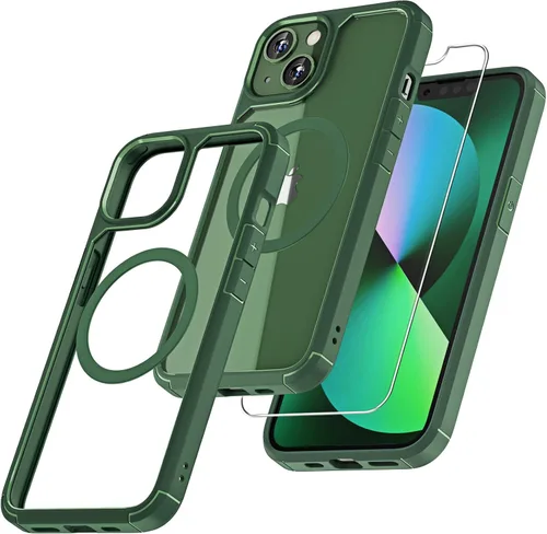 Vista 27 de TAURI Funda para iPhone 17, antiamarilleamiento con protector de pantalla, protección de grado militar, a prueba de golpes, delgada para iPhone 17