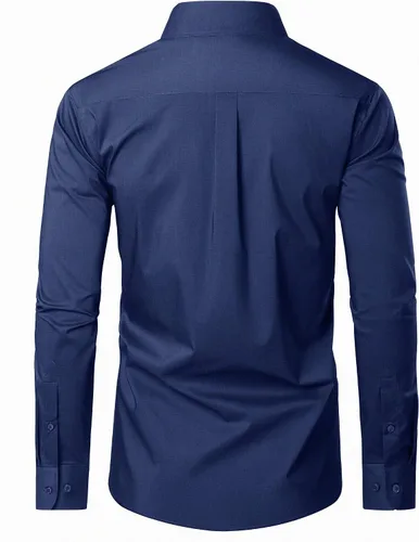 Vista 3 de Lion Nardo Mens Dress Shirts Long Sleeve Dress Shirts for Men Regular Fit Button Down Shirts Wrinkle Free Dress Shirts