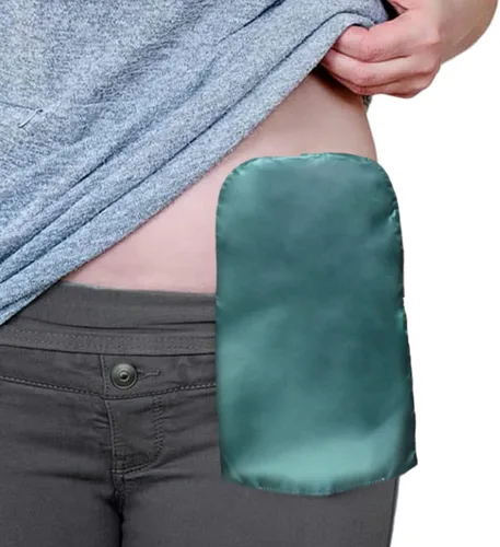 Vista 2 de rainbowstar 2 fundas para bolsas de ostomía para ducha de ostomía, impermeables, reutilizables, para hombres y mujeres, protector de ducha