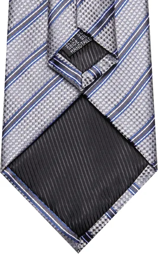 Vista 250 de Barry.Wang Juego de corbatas para hombre, corbata de seda a rayas, tejido a cuadros, gemelos formales, negocios, boda