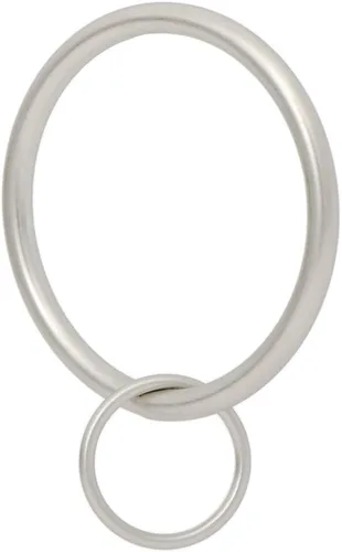 Vista 15 de Ivilon Anillos de Cortina con Ojales de Tapicería - Anillo de 1.7" para Pasadores de Gancho, Juego de 14 - Latón Antiguo Ant Brass
