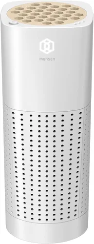 Vista 8 de IMUNSEN M-003B - Purificador de aire True HEPA de 13 filtros para automóvil, escritorio y oficina con filtro desodorizante de carbono, filtración
