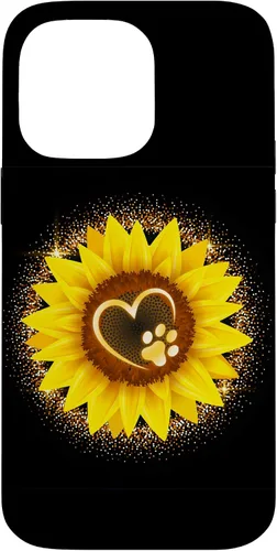 Vista 21 de Sunflower Paw Cat Dog Heart Case for iPhone 16