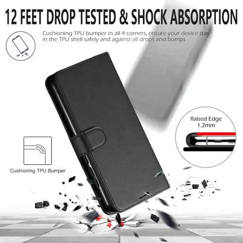 Vista 7 de STARSHOP Funda para Samsung Galaxy S20 FE 5G, funda para Galaxy S20 FE 5G, con [protector de pantalla de vidrio templado incluido] Cartera de piel