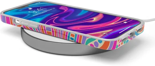 Vista 8 de Funda Casely para iPhone 11 Pro Max Arte del Caos Calavera de Grateful Dead Diseño Clásico Ultra Delgado