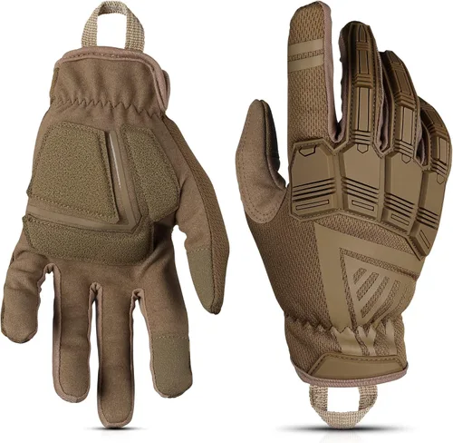 Vista 9 de Glove Station - Guantes de protección de impulso para hombre - Guantes de trabajo para pantalla táctil ideales para deportes y exteriores