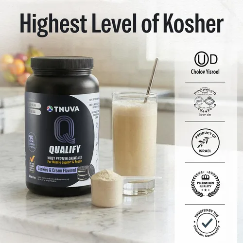 Vista 6 de Polvo de Proteína Cookies & Cream. 25g de Proteína para Recuperación Post Entrenamiento, Batido y Horneado. Sin Gluten y Sin Azúcar, Altamente