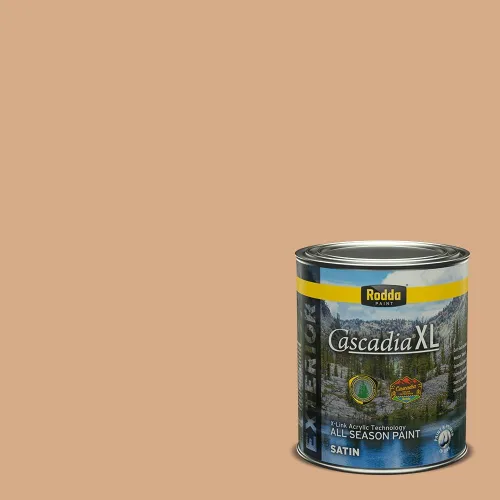 Vista 252 de Rodda Paint CASCADIA ZERO - Pintura plana e imprimación para interiores en uno, cuarto de galón, crema de ballet