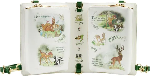 Vista 7 de Loungefly BOLSA CORPORAL CONVERTIBLE DE BAMBI DE DISNEY CLASSIC BOOKS