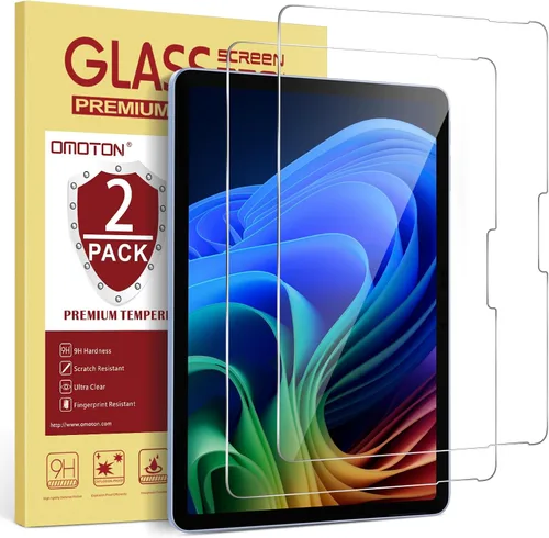 Vista 12 de OMOTON Paquete de 2 protectores de pantalla de privacidad para Microsoft Surface Pro de 12 pulgadas versión 2025, vidrio templado antiespía