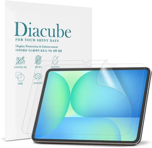 Vista 6 de Paquete de 2 protectores de pantalla antirreflejos con filtro de luz azul para Samsung Galaxy Tab S6 Lite de 10.4 pulgadas (2024/2022/2020)