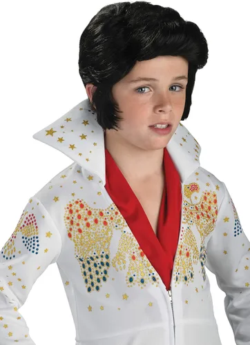 Vista 4 de Peluca infantil de Elvis