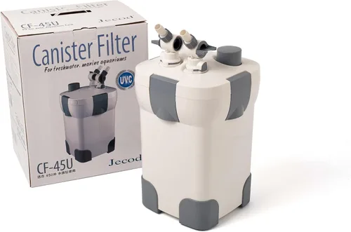 Vista 10 de Jebao Filtro externo para acuario con medios de filtración (ACF-20, 198GPH)