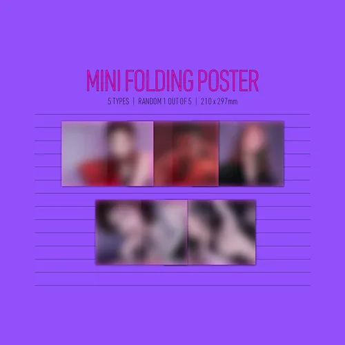 Vista 4 de ITZY - Mini álbum - Adivina quién [Day ver] CD + libro de fotos + tarjeta de fotos + mini póster plegable + paquete de calcomanías + periódico +