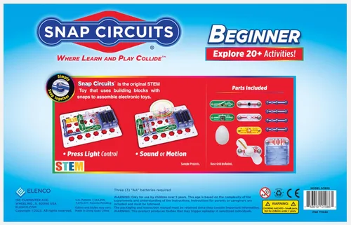 Vista 2 de Set electrónico Discovery de Snap Circuits Beginner