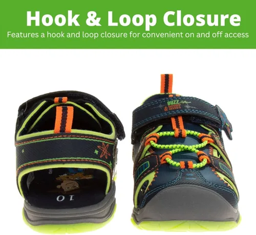 Vista 5 de Disney - Sandalias de Toy Story para niños - Sandalias deportivas de verano iluminadas (bebésniños pequeños)