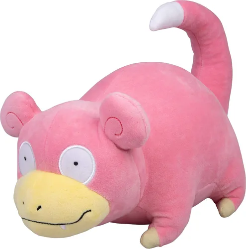 Vista 3 de Pokémon - Juguete de peluche de Slowpoke grande de 12 pulgadas - Con licencia oficial - Auténtico juguete de animal de peluche suave