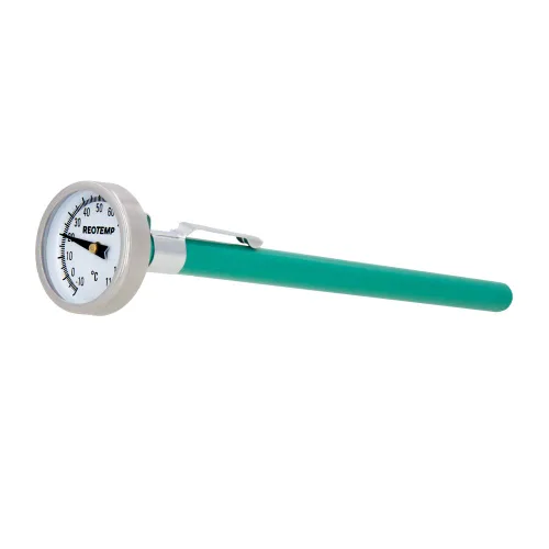 Vista 5 de Termómetro de bolsillo K79-2, impermeable, vástago de 5 pulgadas, esfera de 1 pulgada (-40 a 160 Fahrenheit)