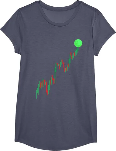 Vista 15 de Cute Stock Trading Design for Men Women Stock Market Trader T-Shirt Asphalt Grey