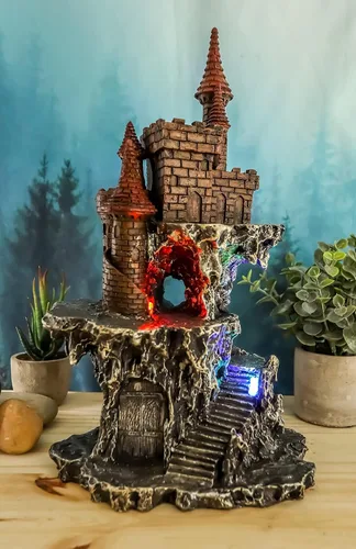 Vista 11 de Ebros - Juego de 12 dragones en miniatura en diferentes poses de fantasía, mazmorras y dragones, mini escala de 2 pulgadas de alto, esculturas