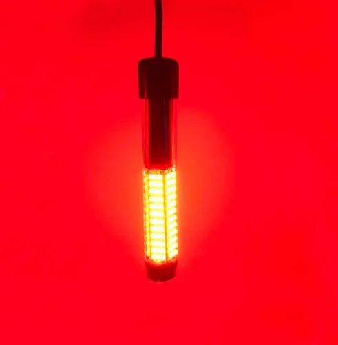 Vista 9 de SAMDO IP68 Lámpara LED submarina de 12V para pesca, luz de 1080 lúmenes que atrae peces, luz para pesca nocturna de 10.8W