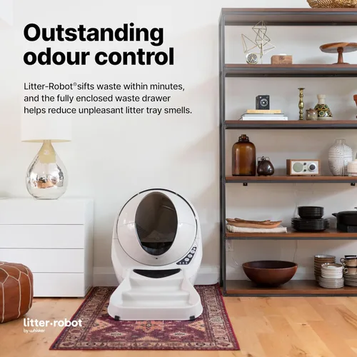Vista 5 de Rampa Litter-Robot 3 por Whisker, Beige
