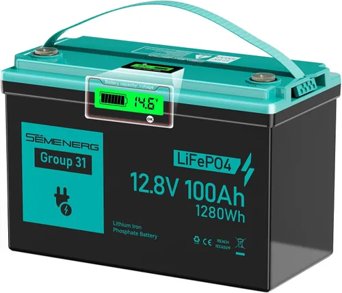 Vista 14 de Batería de litio de 12 V 6 Ah, más de 3000 ciclos LiFePO4 BMS integrado de 10 A, ciclo profundo de 6 Ah, ideal para suministro de iluminación