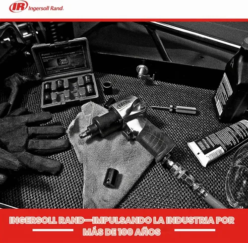 Vista 6 de Ingersoll Rand Llave de impacto neumática 215G 3/8", par máximo de 160 pies-libras, empuñadura de pistola