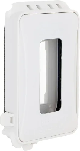 Vista 10 de Hubbell-Bell - Cubierta de enchufe horizontal y vertical, resistente a la intemperie, ampliable, perfil bajo, extraresistente mientras está en uso
