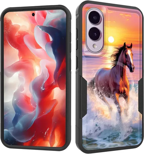 Vista 272 de Funda magnética para Galaxy A16 5G, [compatible con MagSafe] [protección contra caídas de grado militar] Funda resistente a prueba de golpes