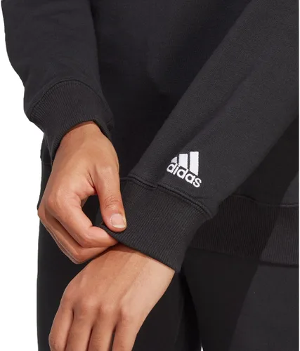 Vista 4 de adidas Sudadera de rizo francés lineal Essentials para mujer