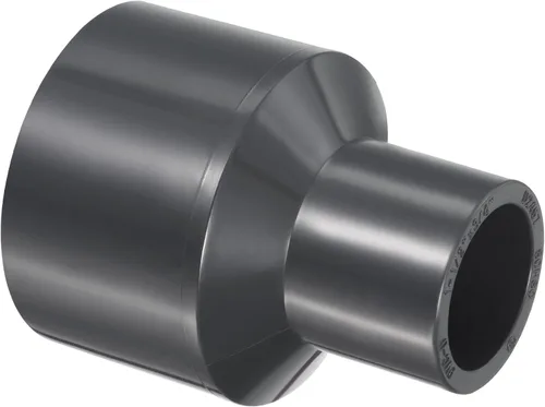 Vista 39 de PATIKIL UPVC Reductor de tubería de montaje de 1-1/2 "x 1" Socket Schedule 80, conector adaptador de acoplamiento recto, gris