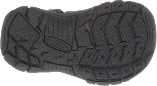 Vista 4 de KEEN Sandalias de agua infantil Newport H2 con puntera cerrada, Raya BlackBlack, 3 Big Kid