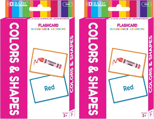 Vista 9 de BAZIC - Tarjeta flash preescolar del alfabeto, 36 por paquete build early skills through quick, colorful, repeatable practice
