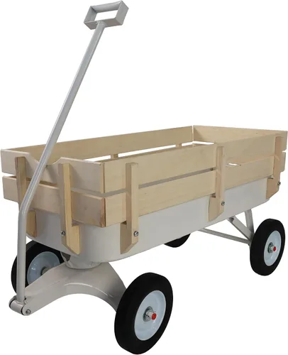 Vista 11 de ZeHuoGe Carro deportivo al aire libre todo terreno con paneles laterales de madera extraíbles, neumáticos de aire, panel de pie grande, cama de Azul