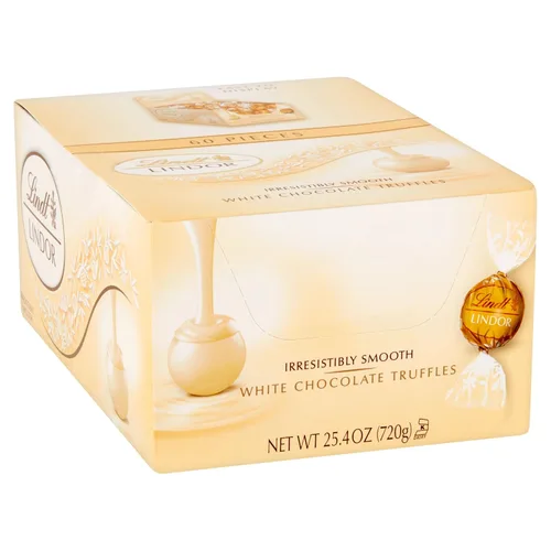 Vista 50 de Lindt Lindor - Trufas de chocolate extra oscuro 60 %, caramelo de chocolate negro con centro de trufa suave y derretida, ideal para regalar, 5.1