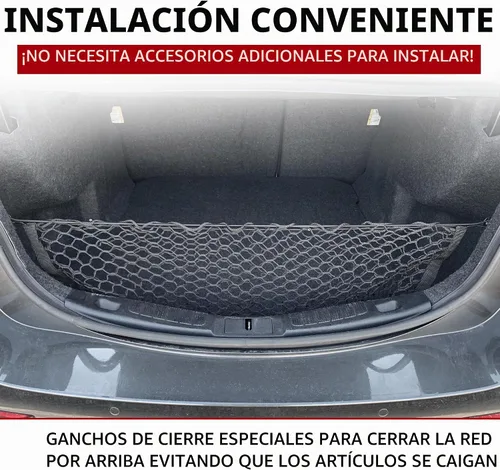 Vista 2 de Red de carga de malla para maletero estilo sobre para Ford Fusion 2017 - 2020 - Accesorios de automóvil - Organizadores de maletero y almacenamiento