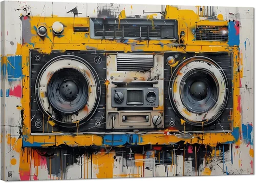Vista 21 de Novatique Arte de Pared de Cinta de Casete Decoración de Sala de Música Póster Impreso Life Has No Rewind Casete Lienzo Arte de Pared Pósters